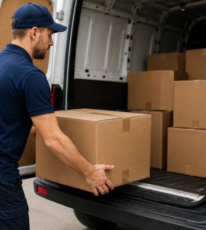 Home delivery service at Post Point